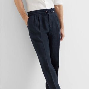 Navy Brunello Cucinelli Pants 52